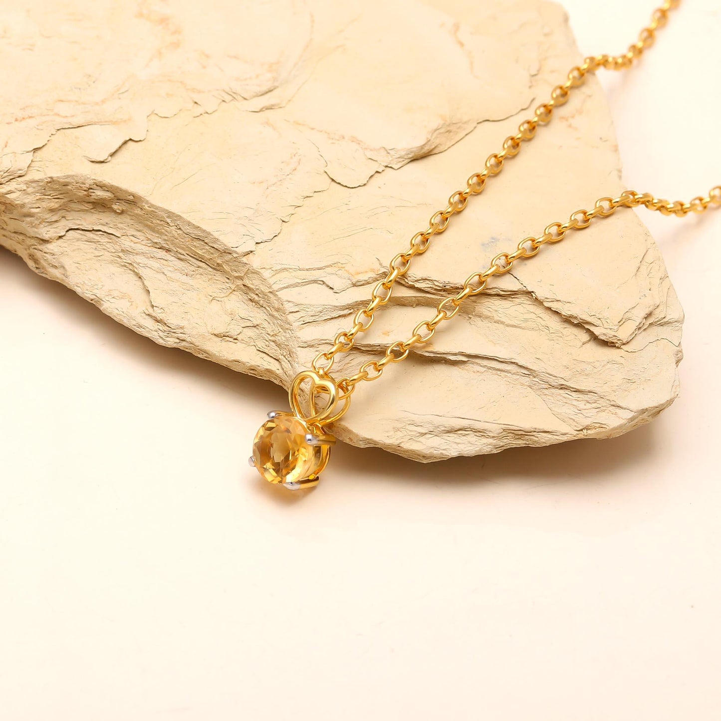 Classic Citrine Pendant