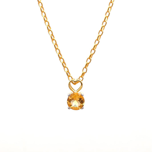 Classic Citrine Pendant