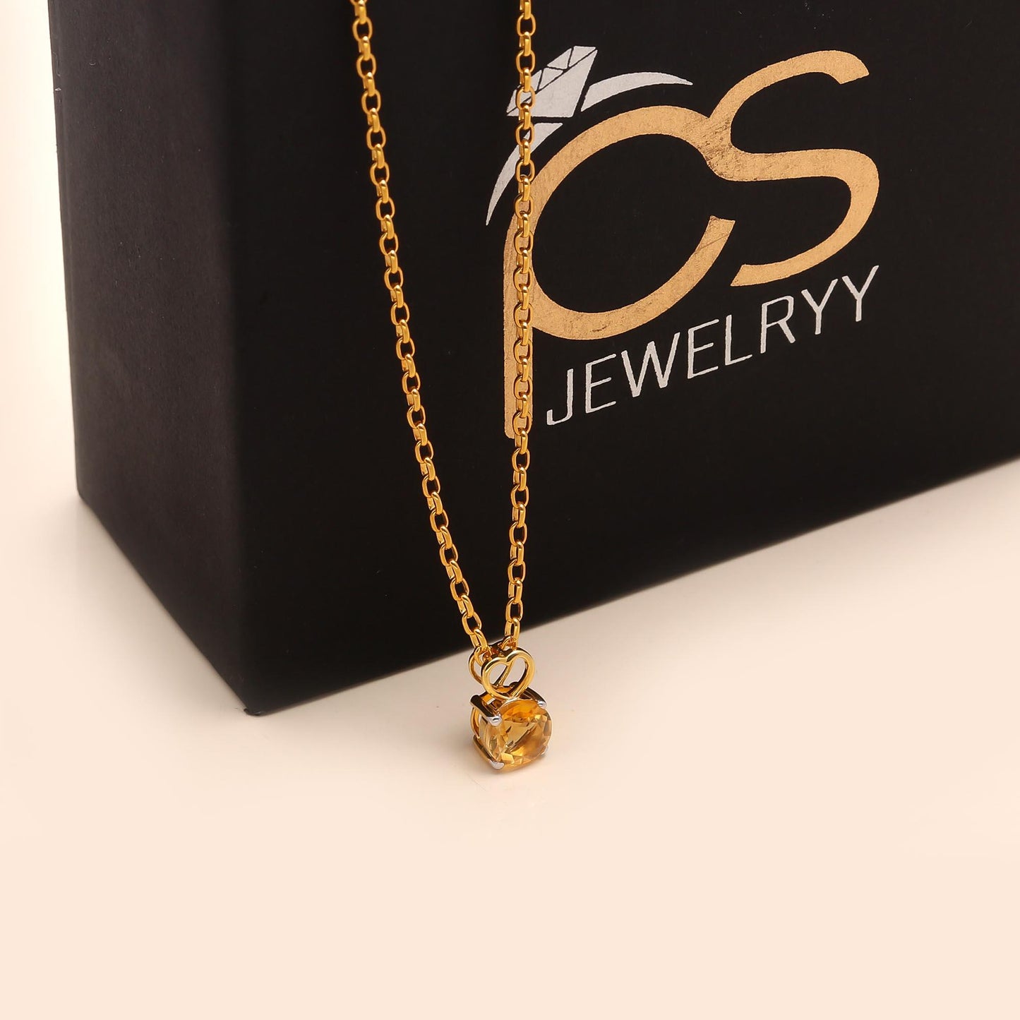 Classic Citrine Pendant