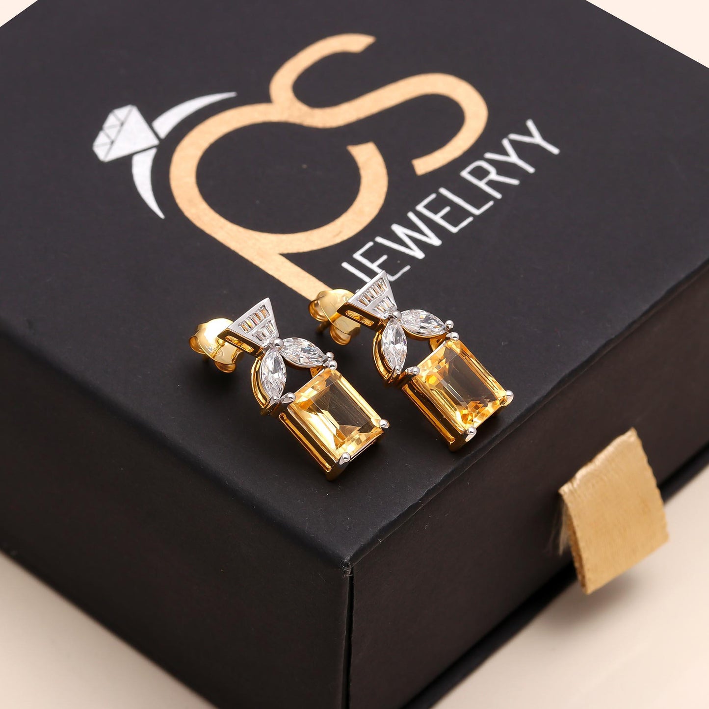 Citrine Earrings