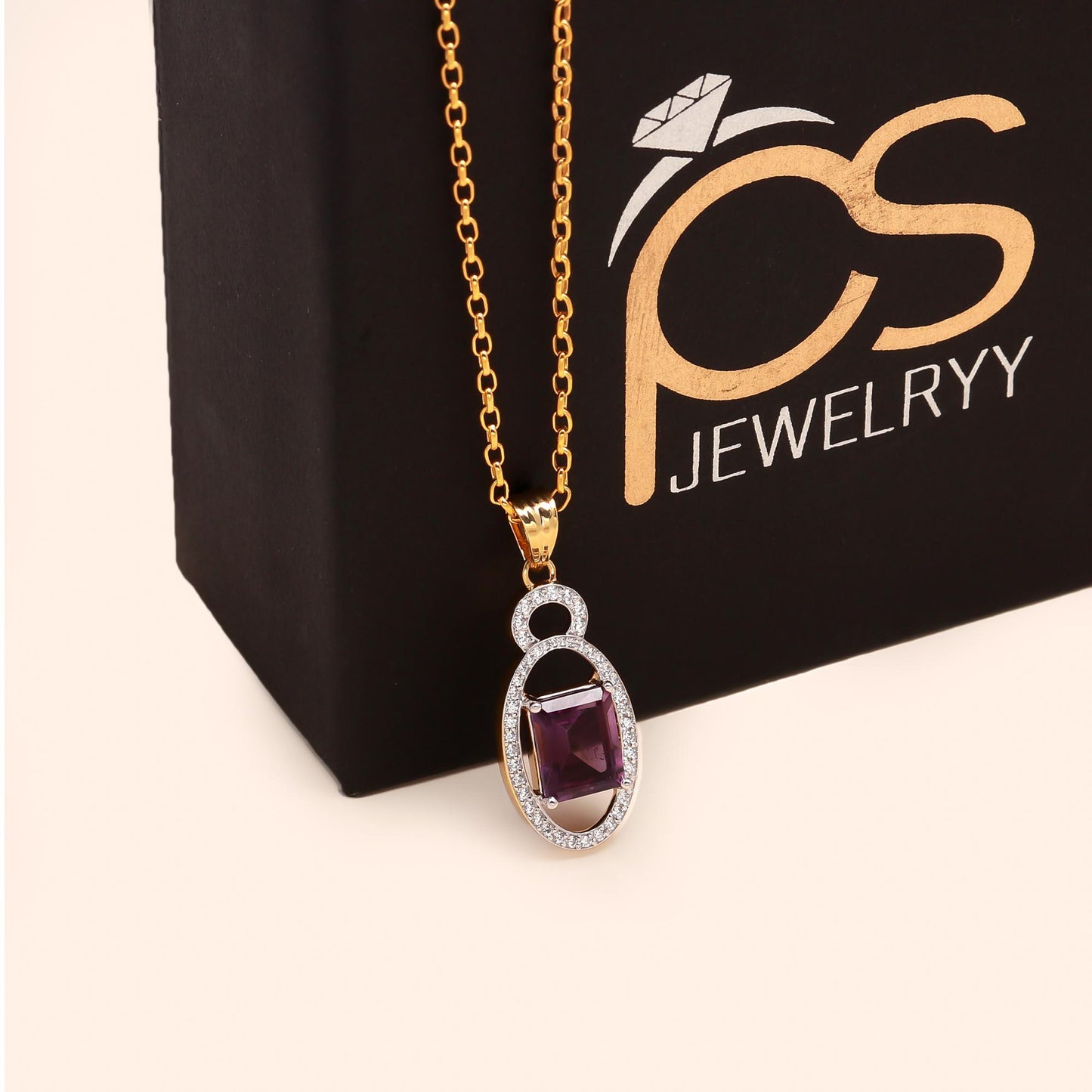 Radiant Amethyst Pendant