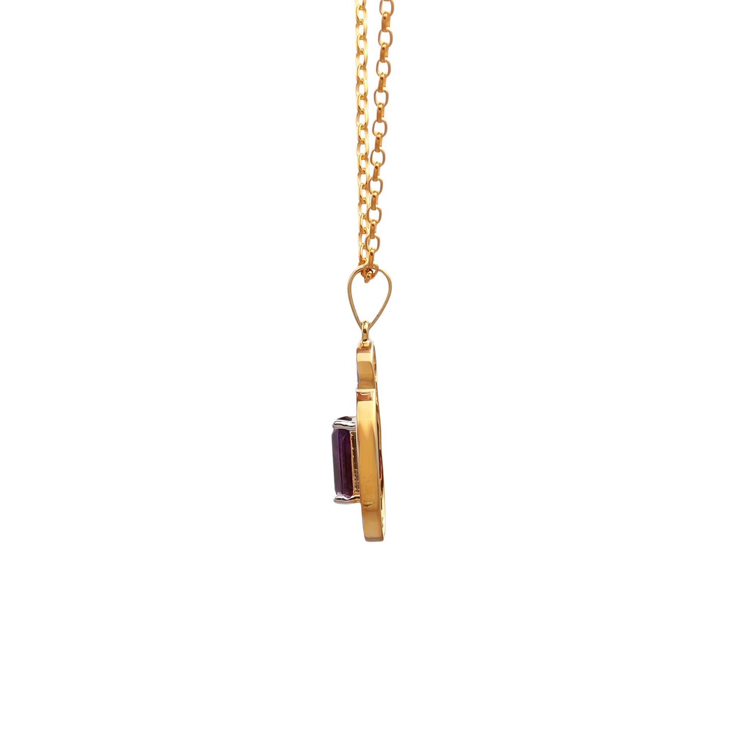 Radiant Amethyst Pendant