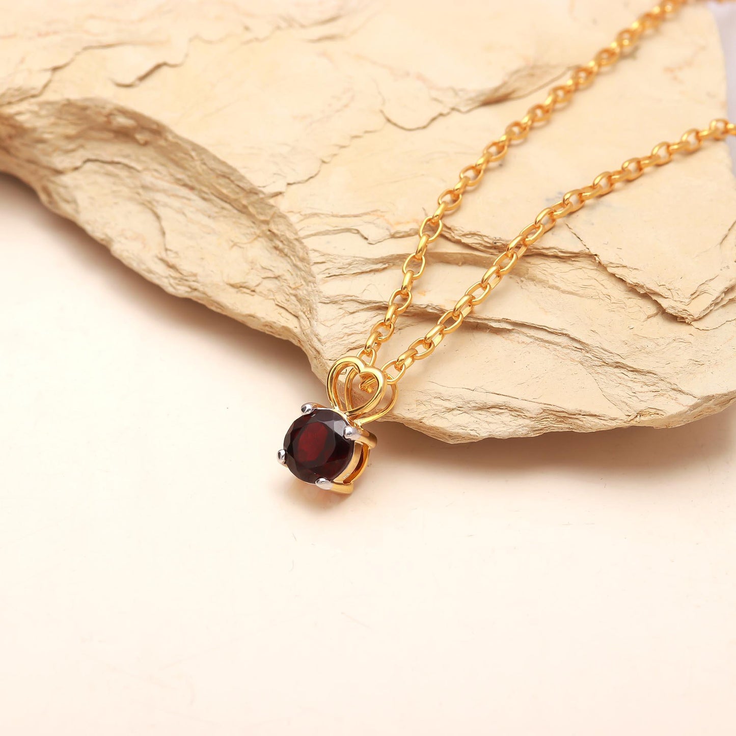 Classic Garnet Pendant