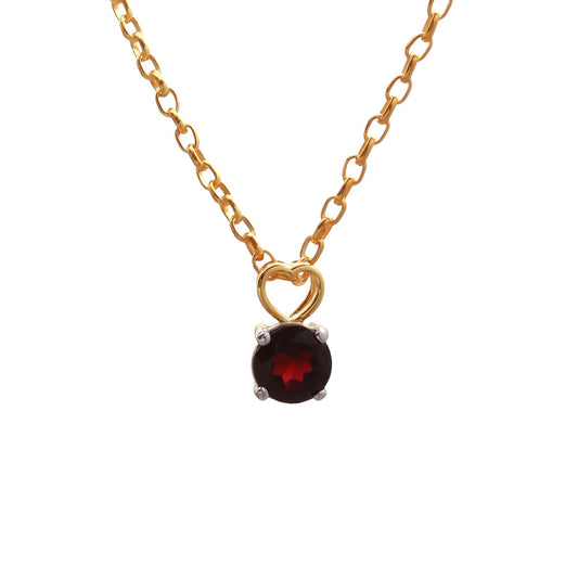 Classic Garnet Pendant