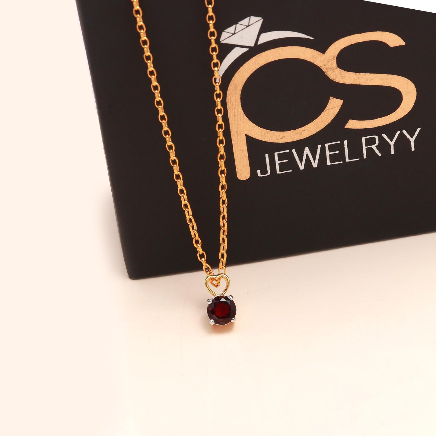 Classic Garnet Pendant